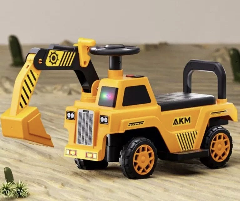 Kids Excavator Ride-On Car - Baba Saleh Sports Egypt | بابا صالح للأدوات الرياضية