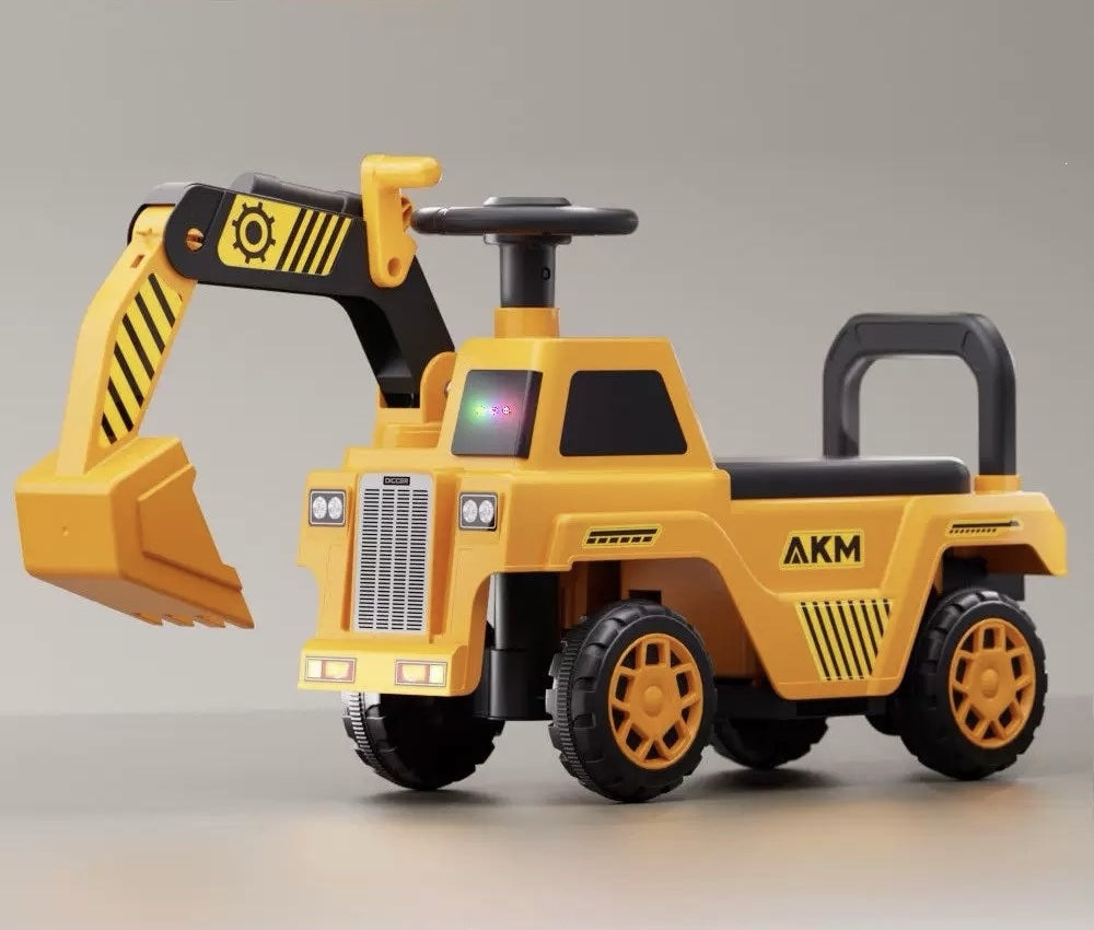Kids Excavator Ride-On Car - Baba Saleh Sports Egypt | بابا صالح للأدوات الرياضية