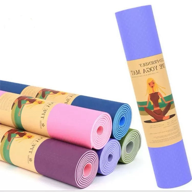 TPE Exercise Mat –6/8 mm - Baba Saleh Sports Egypt | بابا صالح للأدوات الرياضية