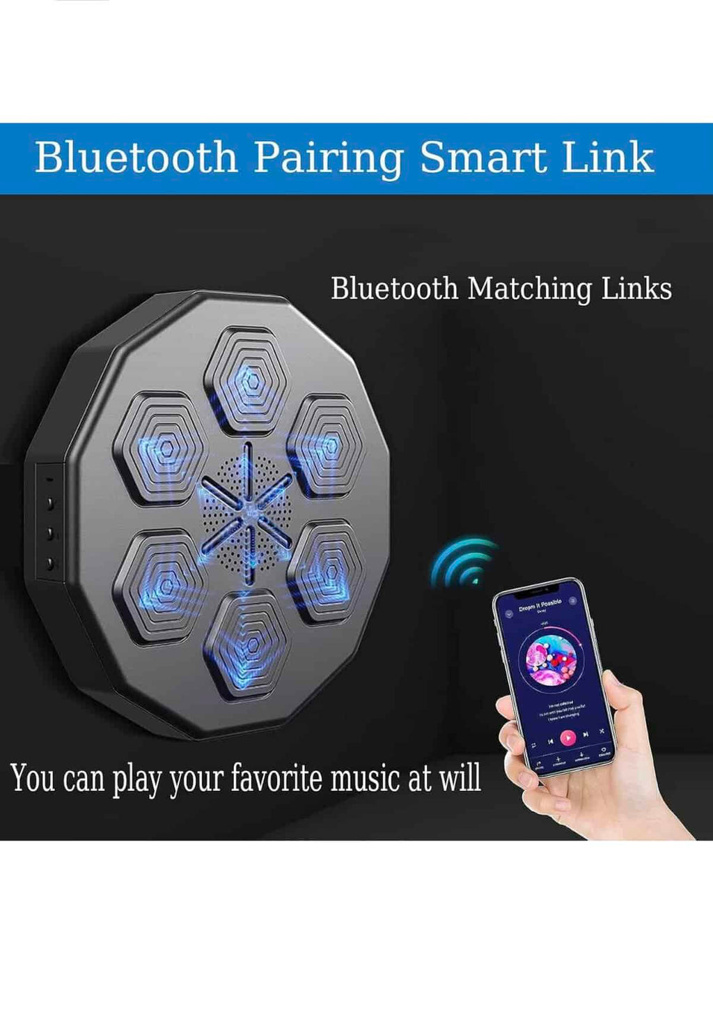 Electronic boxing training pad - Baba Saleh Sports Egypt | بابا صالح للأدوات الرياضية