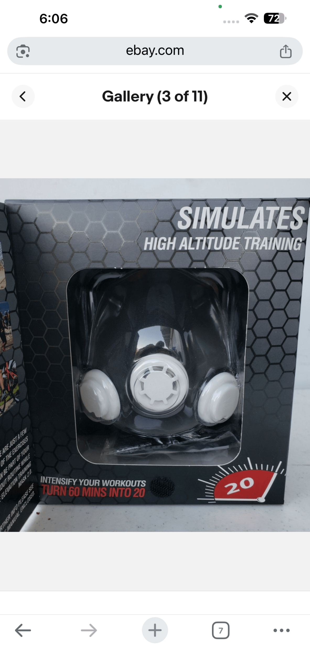 Training Mask - Baba Saleh Sports Egypt | بابا صالح للأدوات الرياضية
