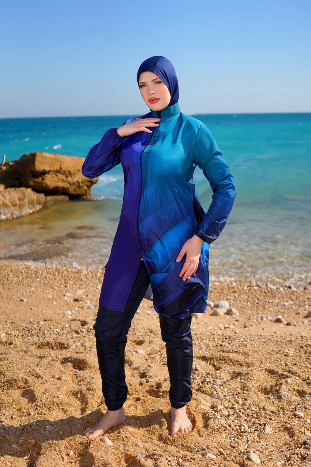 Waterproof Modest Burkini - Baba Saleh Sports Egypt | بابا صالح للأدوات الرياضية
