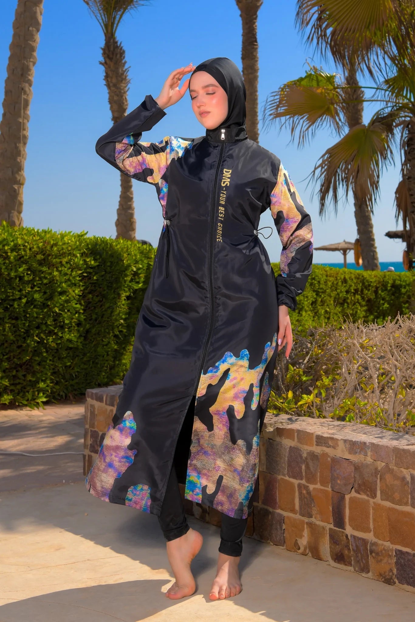 Waterproof Modest Burkini - Baba Saleh Sports Egypt | بابا صالح للأدوات الرياضية