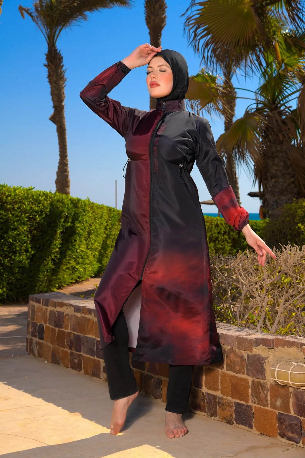 Waterproof Modest Burkini - Baba Saleh Sports Egypt | بابا صالح للأدوات الرياضية