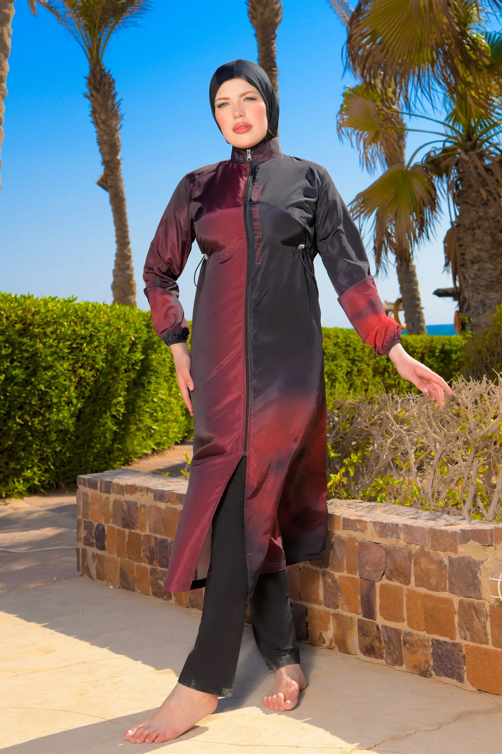 Waterproof Modest Burkini - Baba Saleh Sports Egypt | بابا صالح للأدوات الرياضية
