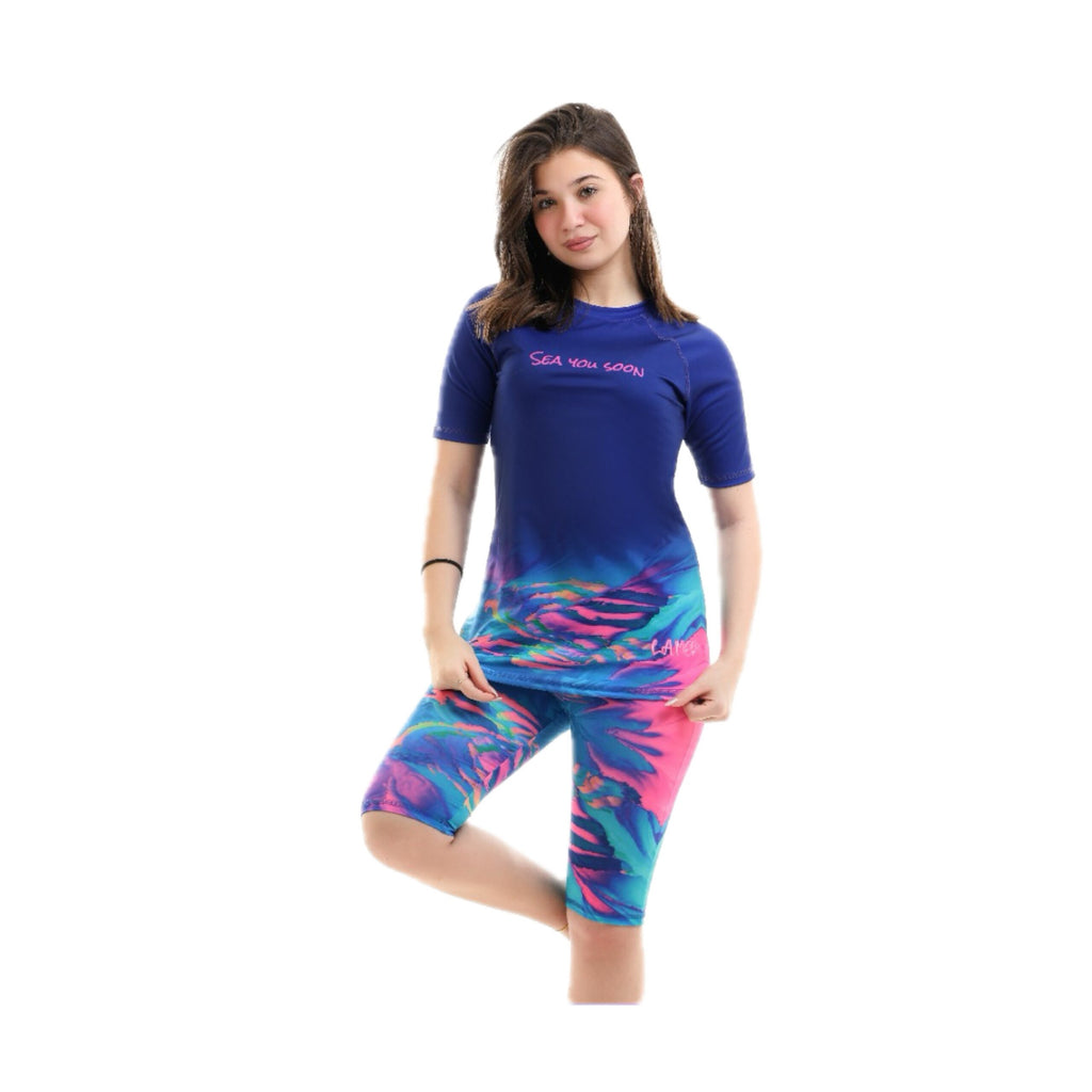 LA MER Girls Swimsuit Set - Baba Saleh Sports Egypt | بابا صالح للأدوات الرياضية