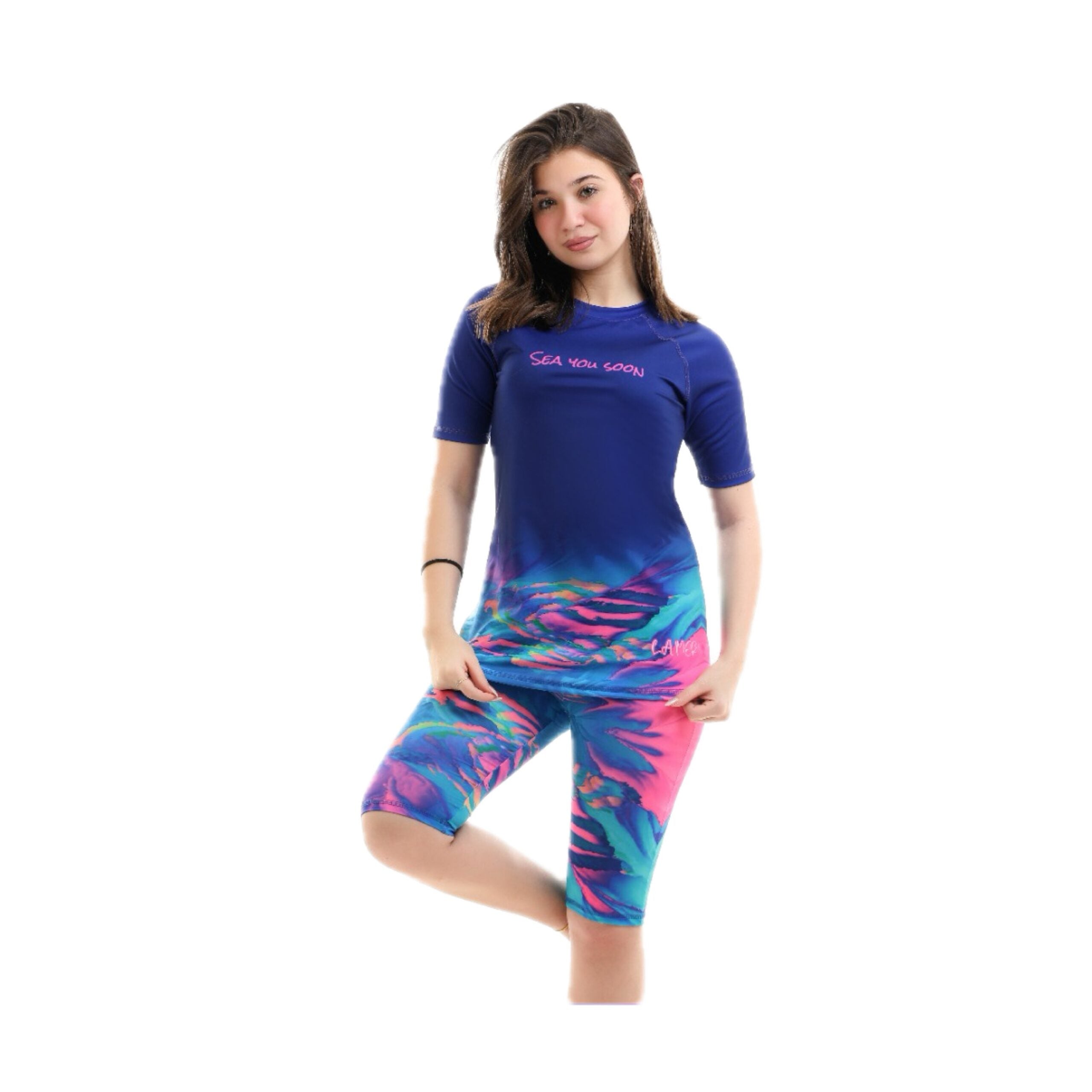 LA MER Girls Swimsuit Set - Baba Saleh Sports Egypt | بابا صالح للأدوات الرياضية