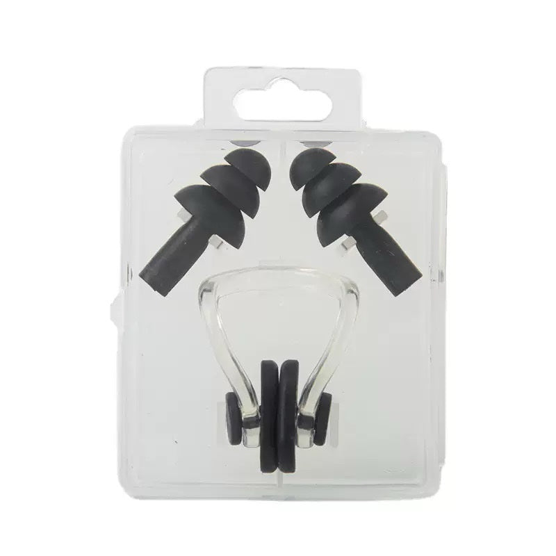 Swimming Nose Clip and Ear Plug Set - Baba Saleh Sports Egypt | بابا صالح للأدوات الرياضية