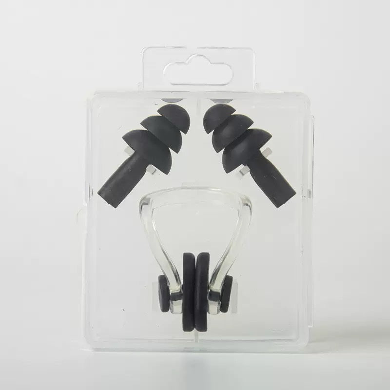 Swimming Nose Clip and Ear Plug Set - Baba Saleh Sports Egypt | بابا صالح للأدوات الرياضية