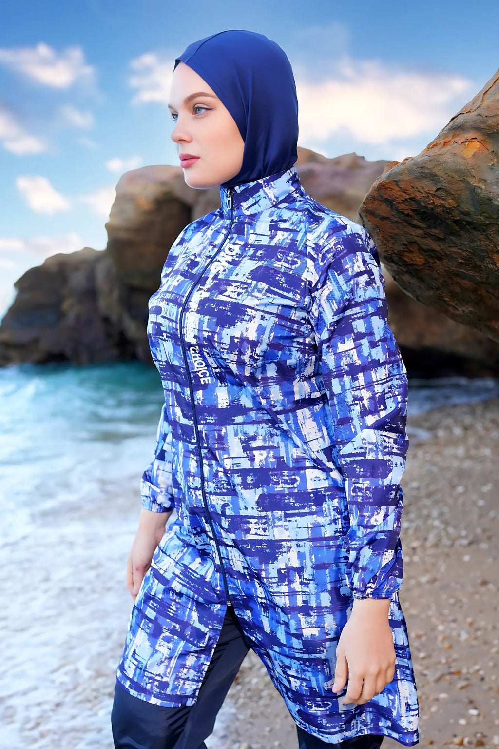 Waterproof Modest Burkini - Baba Saleh Sports Egypt | بابا صالح للأدوات الرياضية
