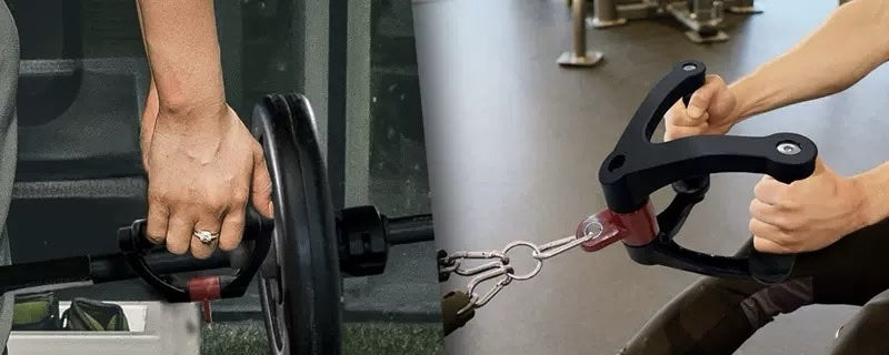 Cable Row Handle Grip - Baba Saleh Sports Egypt | بابا صالح للأدوات الرياضية