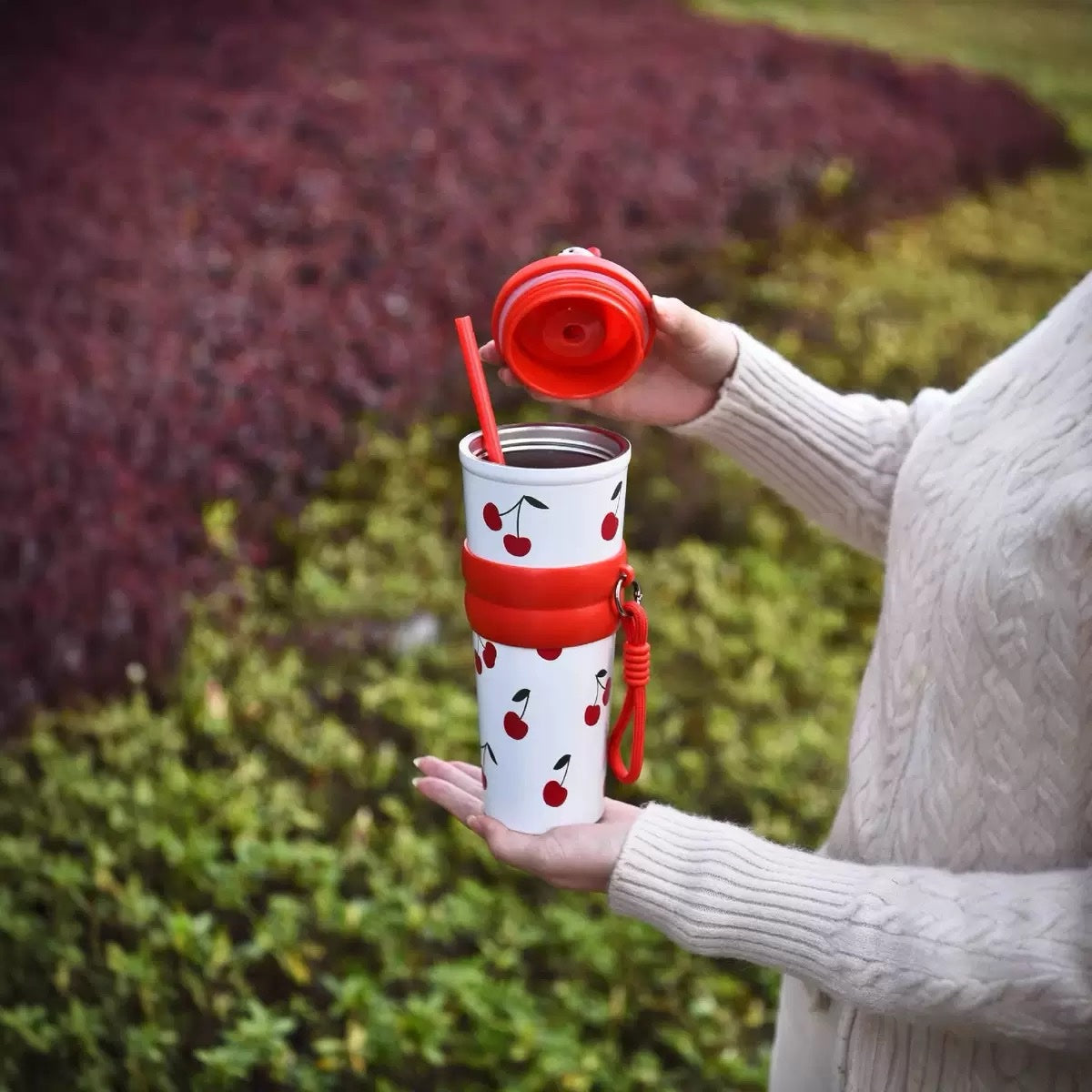 Panda Insulated Thermal Water Bottle - Baba Saleh Sports Egypt | بابا صالح للأدوات الرياضية