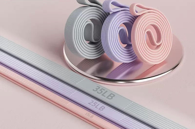Resistance band silicone high elasticity fitness strength exercise pull up - Baba Saleh Sports Egypt | بابا صالح للأدوات الرياضية