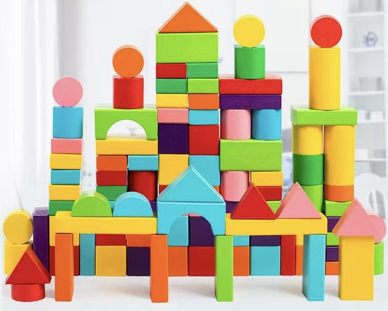 Shapes & Numbers Building Blocks Set - Baba Saleh Sports Egypt | بابا صالح للأدوات الرياضية