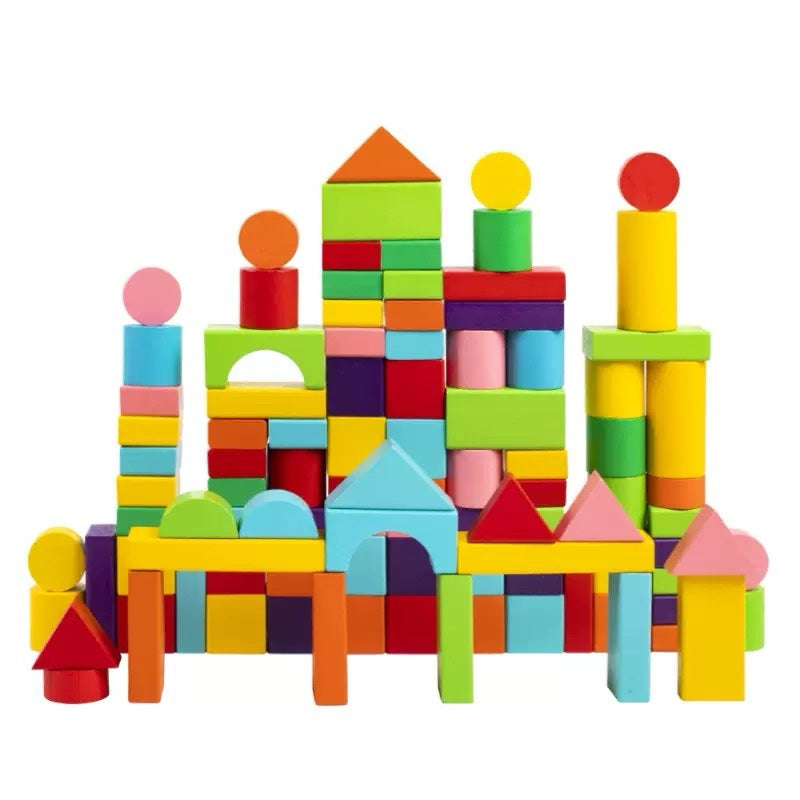 Shapes & Numbers Building Blocks Set - Baba Saleh Sports Egypt | بابا صالح للأدوات الرياضية