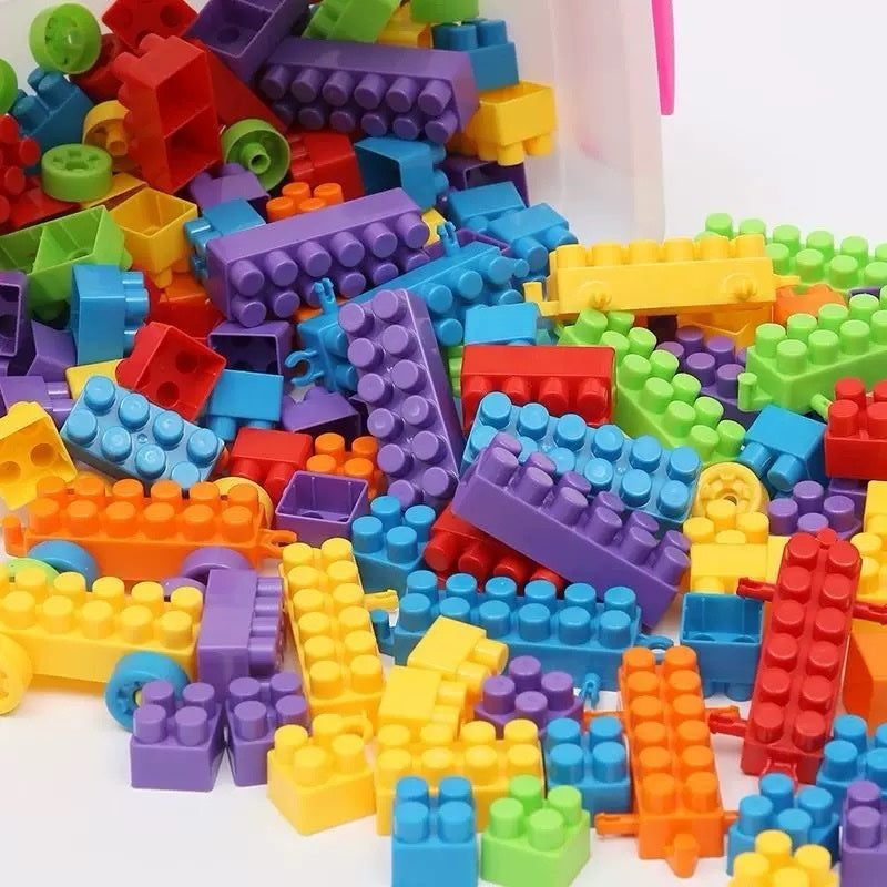 Building Blocks Set –100 Pieces - Baba Saleh Sports Egypt | بابا صالح للأدوات الرياضية
