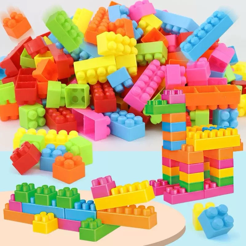 Building Blocks Set –100 Pieces - Baba Saleh Sports Egypt | بابا صالح للأدوات الرياضية