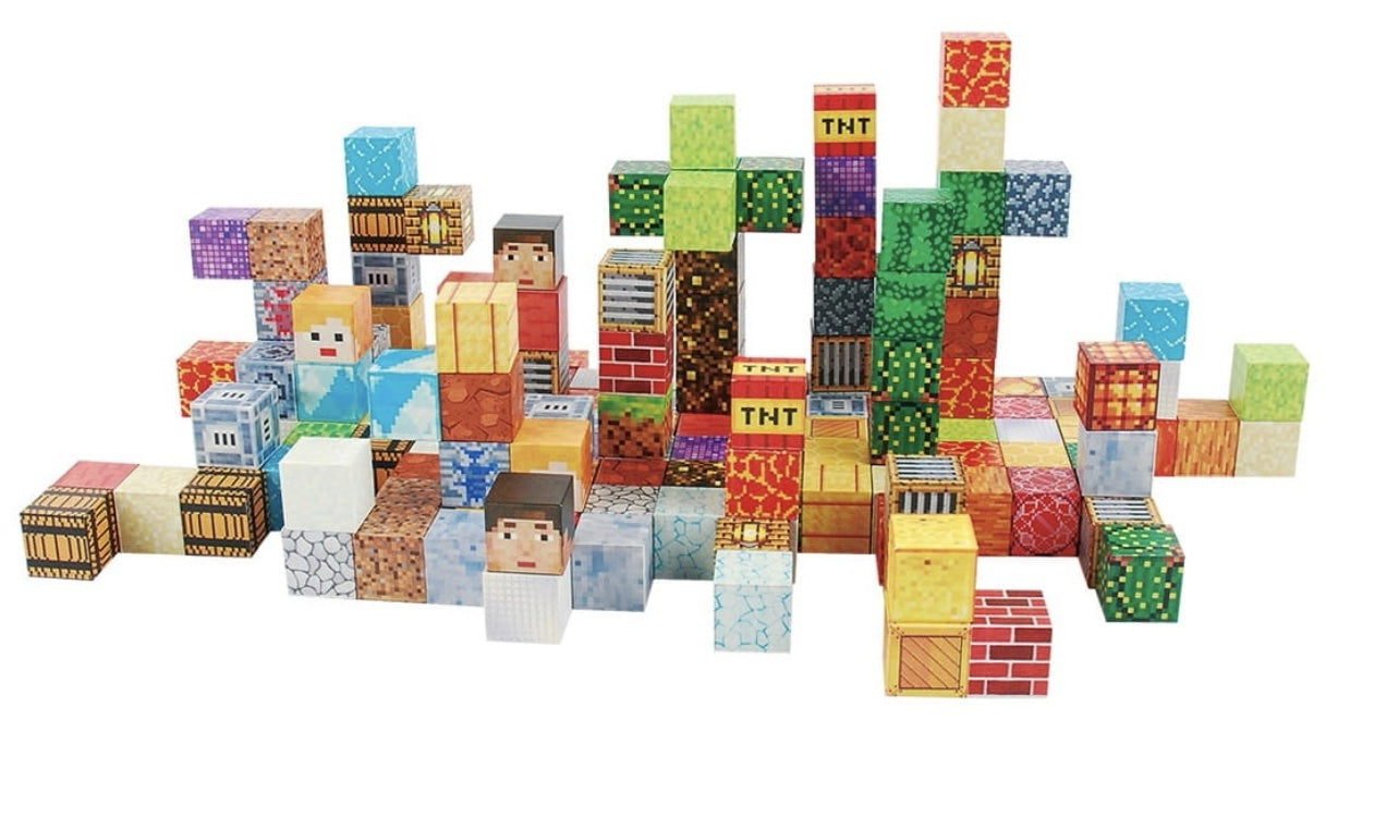 Magnetic Building Blocks Set - Baba Saleh Sports Egypt | بابا صالح للأدوات الرياضية
