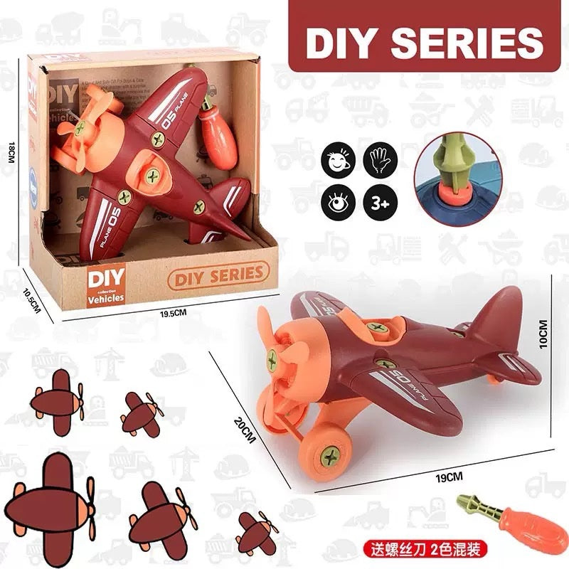 DIY Assemble Airplane Toy - Baba Saleh Sports Egypt | بابا صالح للأدوات الرياضية