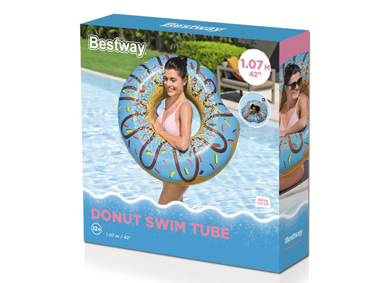 Donut Float Swim Tube – 107 cm - Baba Saleh Sports Egypt | بابا صالح للأدوات الرياضية