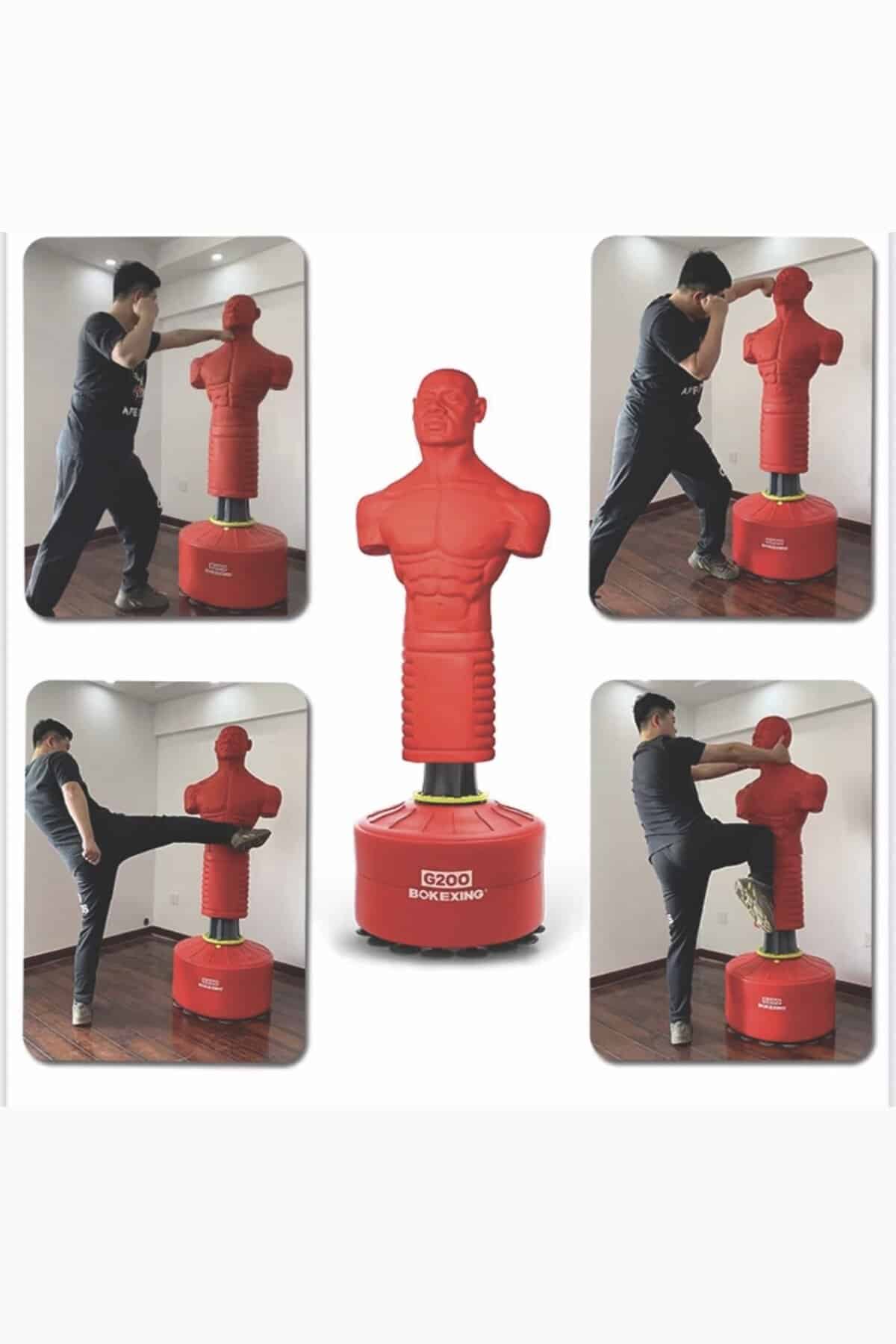 Boxing Dummy Full Body Punching Man Boxing Stand, Silastic Punching Bag - Baba Saleh Sports Egypt | بابا صالح للأدوات الرياضية