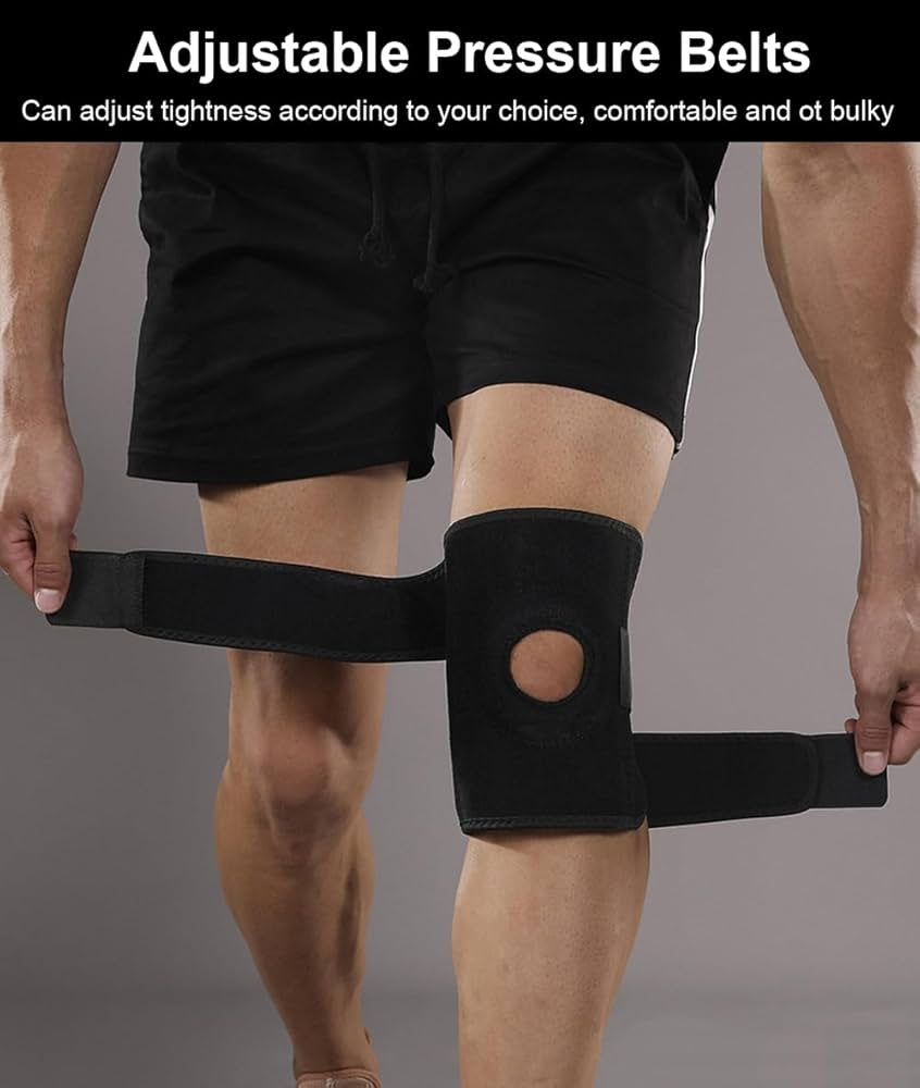Open Patella Knee Support (Short) - Baba Saleh Sports Egypt | بابا صالح للأدوات الرياضية