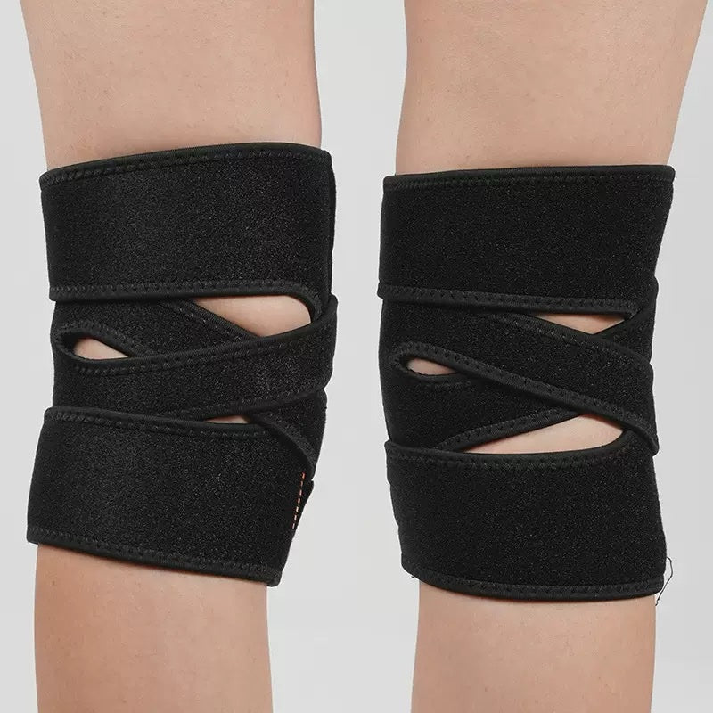 Open Knee Support with Strap - Baba Saleh Sports Egypt | بابا صالح للأدوات الرياضية