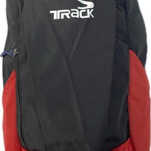 شنظه تراك كتفين 2024 (اسود في احمر)#313502-Track shoulder bag 2024 (black and red) #313502