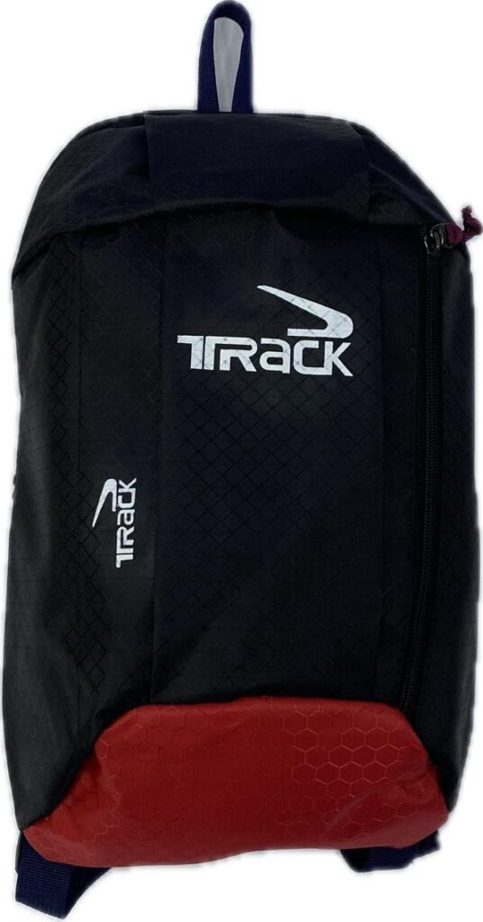 شنطه كتفين مينى TRACK (اسود في احمر)#313501-Mini TRACK shoulder bag (black and red) #313501