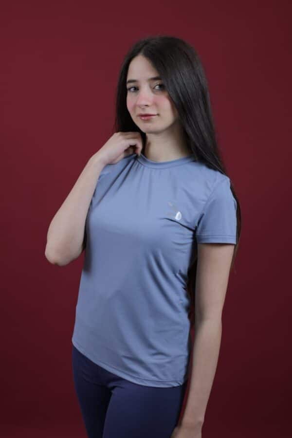 تيشرت ليكرا نصف كم حريمى موديلات 2024 #264902-Lycra half-sleeve T-shirt for women, models 2024, #264902